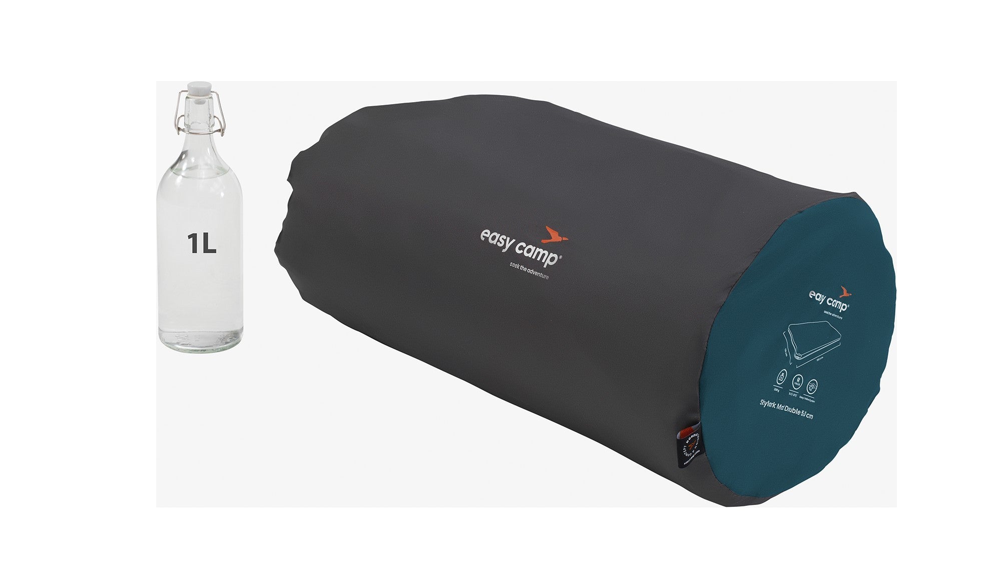 Στρώμα Αυτοφούσκωτο Easy Camp Skylark Mat Double 5.0 cm | www.lightgear.gr