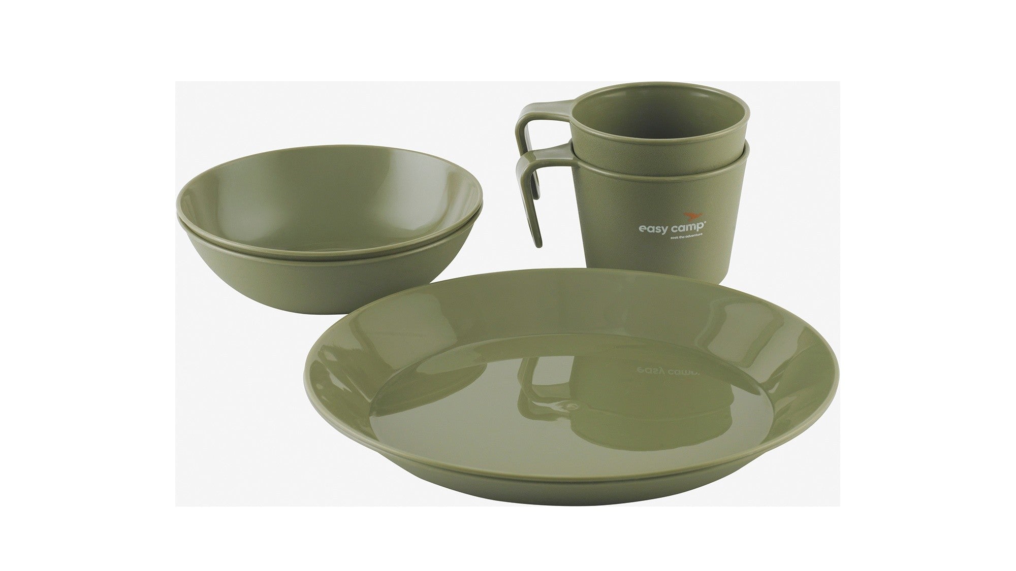 Σετ Πιάτων Easy Camp Moss 2 Dine 2τεμ | www.lightgear.gr