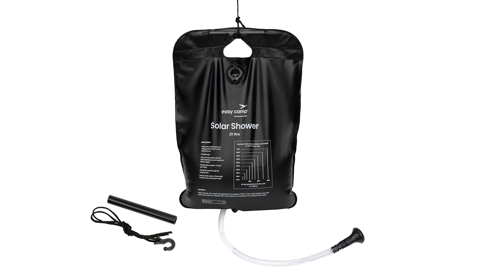 Ηλιακό Ντους Easy Camp Solar Shower | www.lightgear.gr