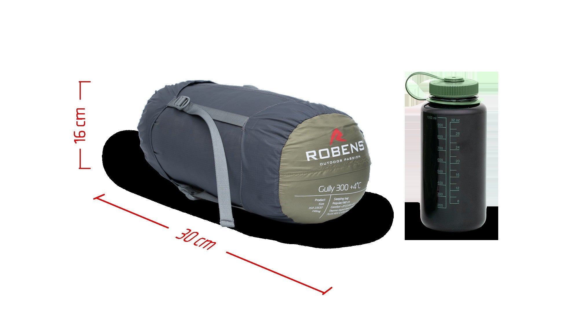 Υπνόσακος Robens Gully 300 +4°C Long | www.lightgear.gr