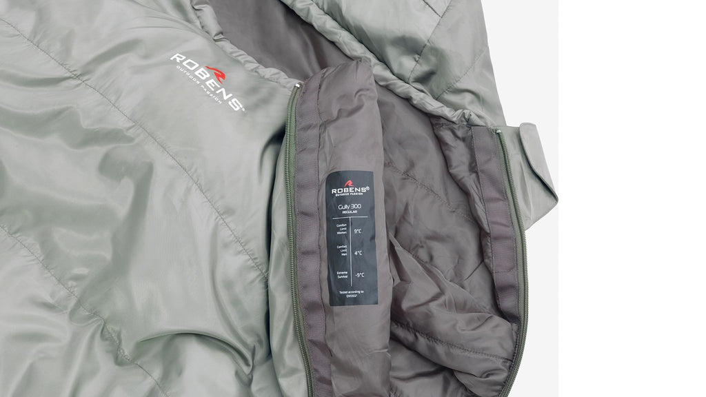 Υπνόσακος Robens Gully 300 +4°C Regular | www.lightgear.gr