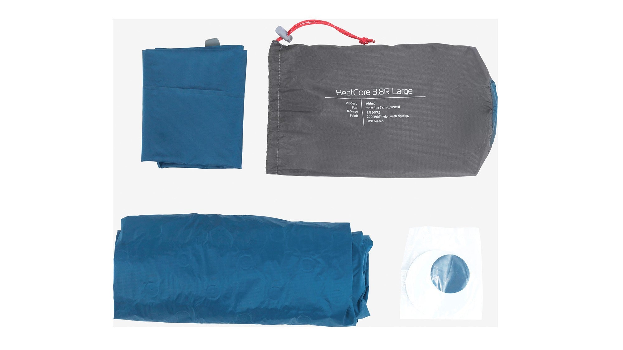 Αυτοφούσκωτο Υπόστρωμα Robens HeatCore 3.8R Large | www.lightgear.gr