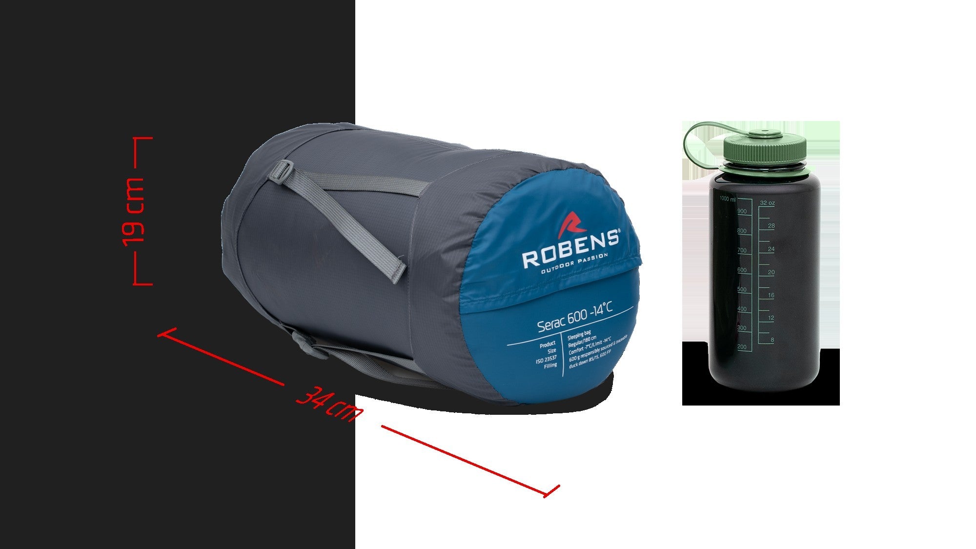 Υπνόσακος Robens Serac 600 -14°C Long | www.lightgear.gr