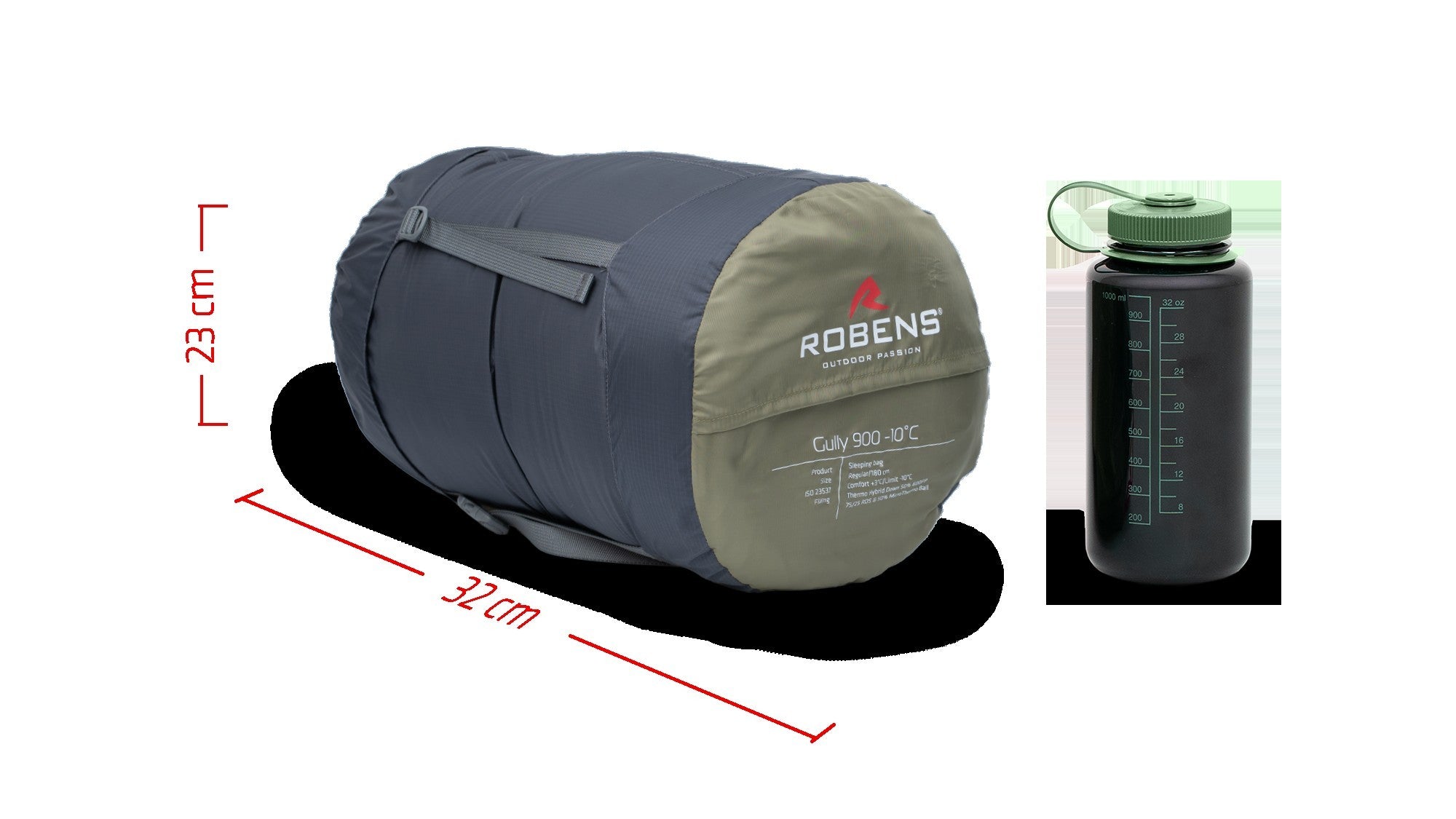Υπνόσακος Robens Gully 900 -10°C Long | www.lightgear.gr