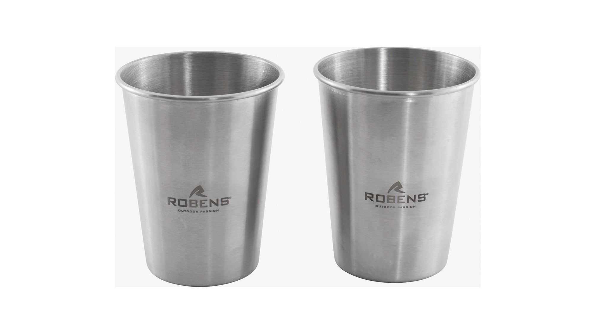 Σετ Ανοξείδωτες Κούπες Sierra Steel Robens 2τεμ | www.lightgear.gr