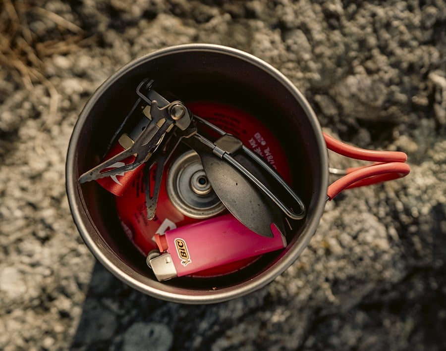 Σετ Μαγειρέματος Robens Fire Wisp Duo Cook Set UL Τιτανίου | www.lightgear.gr