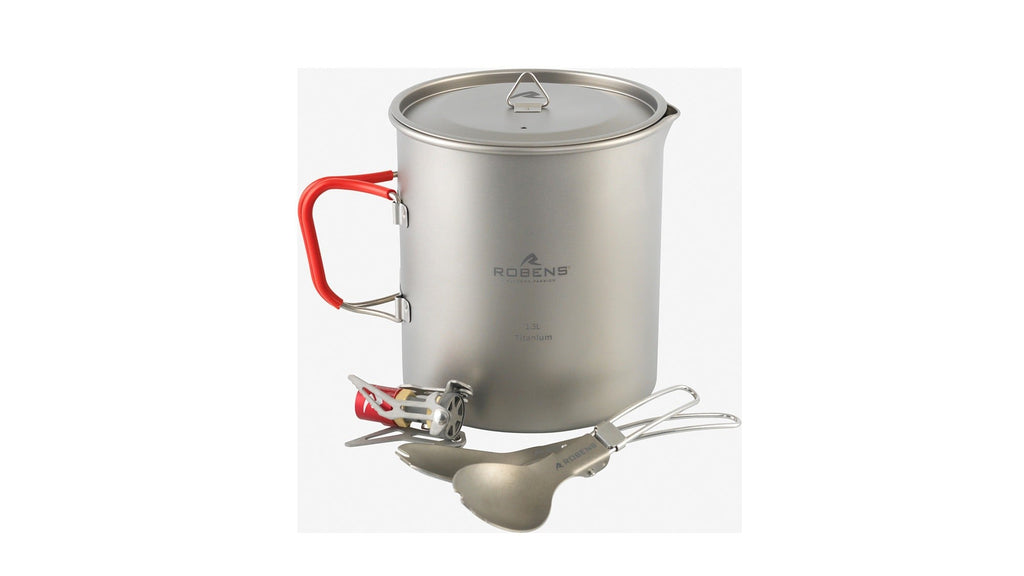 Σετ Μαγειρέματος Robens Fire Wisp Duo Cook Set UL Τιτανίου | www.lightgear.gr
