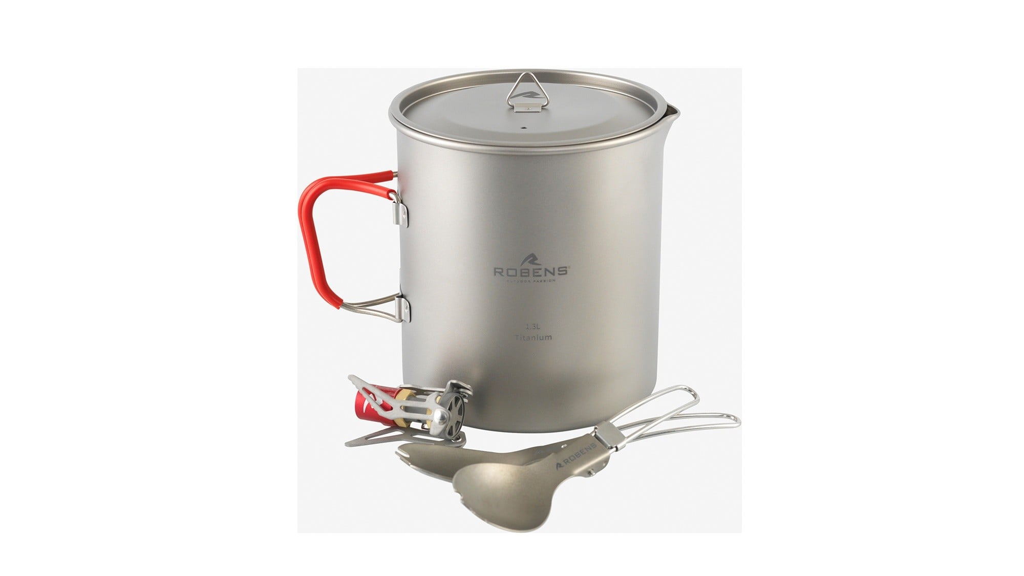 Σετ Μαγειρέματος Robens Fire Wisp Duo Cook Set UL Τιτανίου | www.lightgear.gr