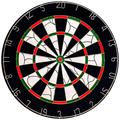 Στόχος Dart Bull's Bristol Flocked Paper Dart Board | www.lightgear.gr