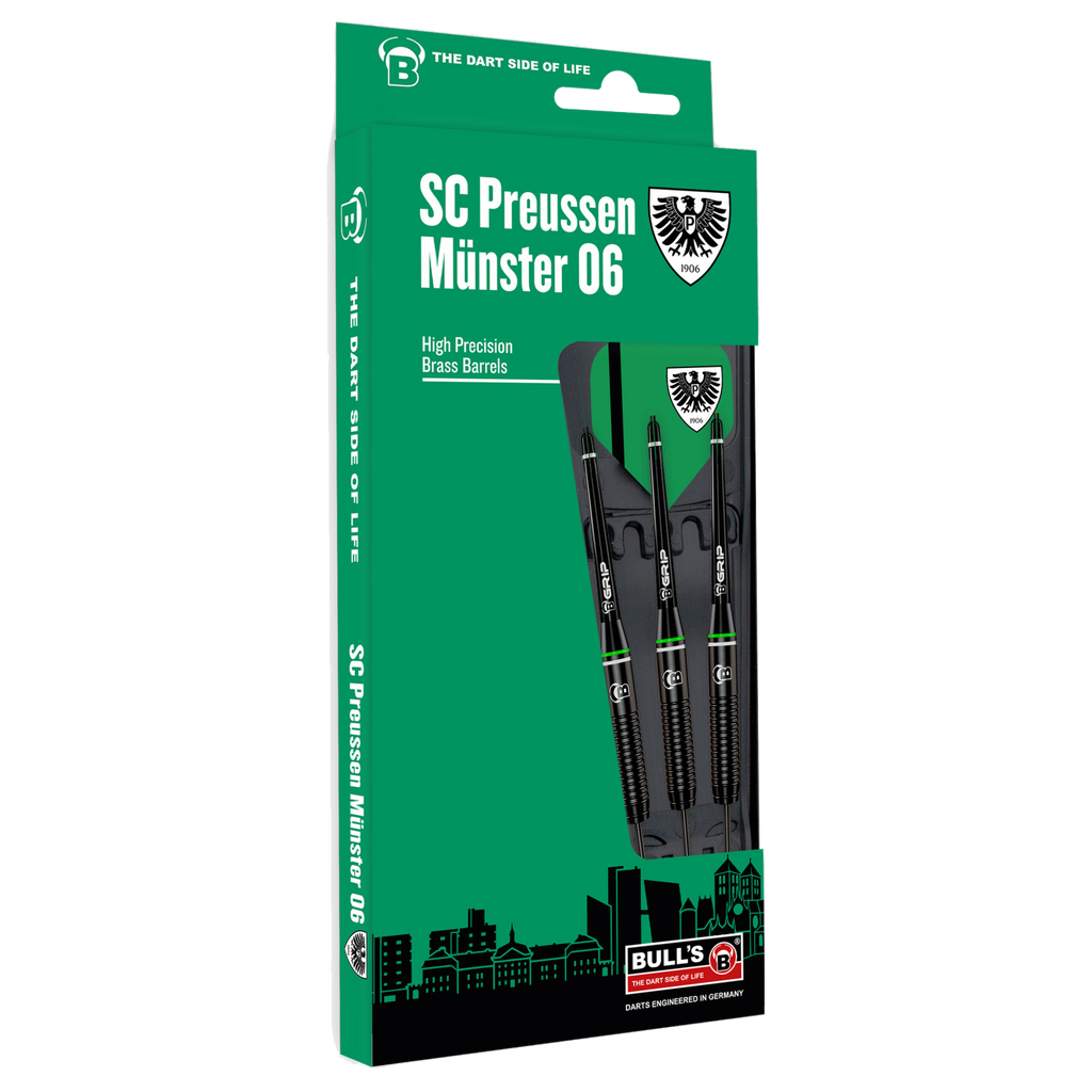 Βελάκια Dart Bull's Brass Steel Dart Preussen Munster 21g | www.lightgear.gr