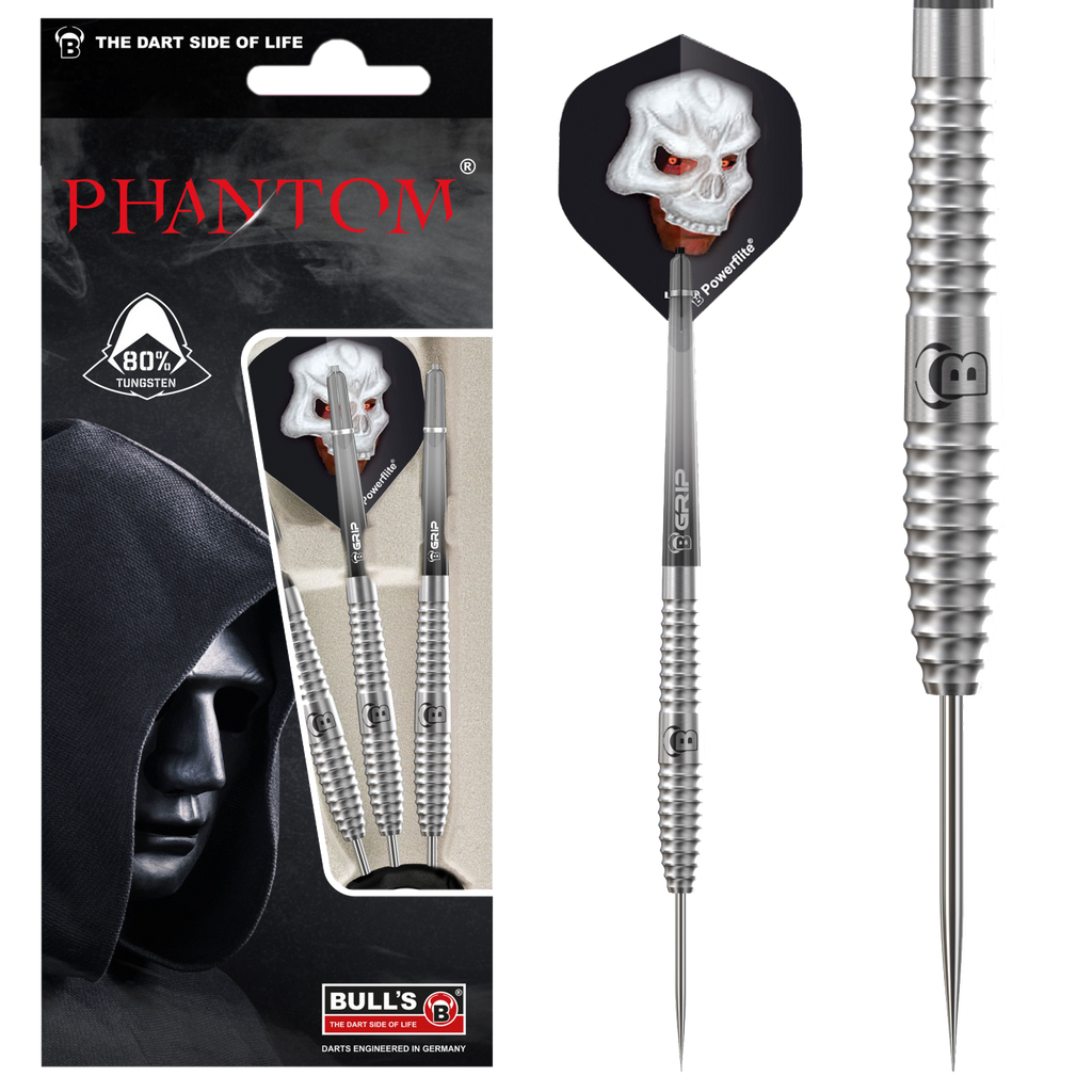 Βελάκια Dart Bull's Steel Dart Phantom PT3 25g | www.lightgear.gr