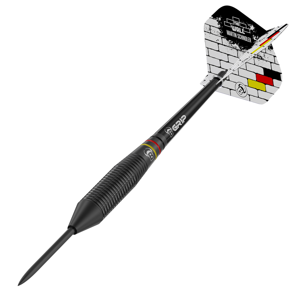 Βελάκια Dart Bull's Martin Schindler Black Brass Steeldart 21g | www.lightgear.gr