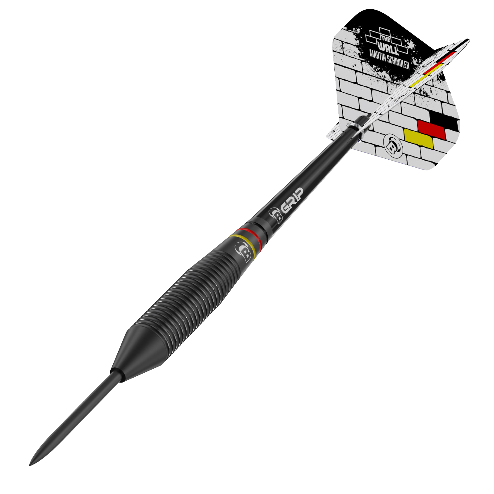 Βελάκια Dart Bull's Martin Schindler Black Brass Steeldart 21g | www.lightgear.gr