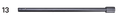 Σωλήνας Garrett Για Vortex / Μεσαίος Αλουμινίου 13 | www.lightgear.gr