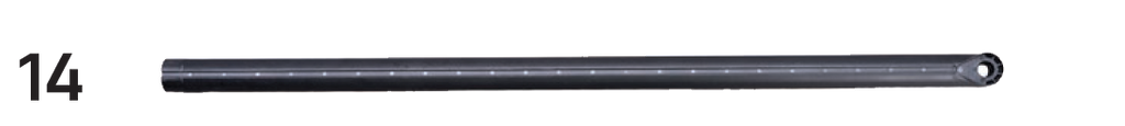 Σωλήνας Garrett Για Vortex / Κάτω Πλαστικός 14 | www.lightgear.gr