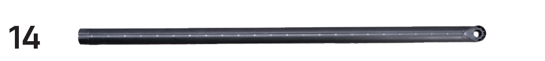 Σωλήνας Garrett Για Vortex / Κάτω Πλαστικός 14 | www.lightgear.gr