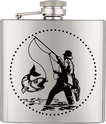 Υδροδοχείο - Φλασκί Barbaric Stainless Hip Flask. 6 Oz-Ψάρεμα 40122gr290 | www.lightgear.gr