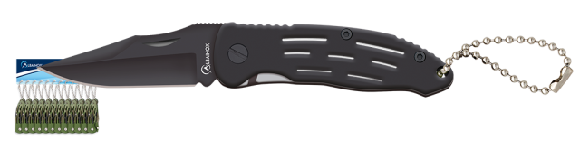 Σουγιάς Μπρελόκ Albainox Black Penknives. Bl 5.5 cm 25146 | www.lightgear.gr