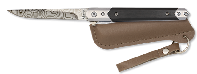 Σουγιάς Albainox Damask Pocket Knife. Sheath 25063 | www.lightgear.gr