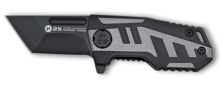 Σουγιάς K25 G10 Black-grey Tactical Pocket Knife 25004 | www.lightgear.gr
