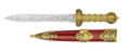 Σπαθί Tole10 Ornamentation Roman Dagger Blade 16.5cm 32743 | www.lightgear.gr