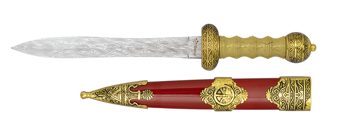 Σπαθί Tole10 Ornamentation Roman Dagger Blade 16.5cm 32743 | www.lightgear.gr