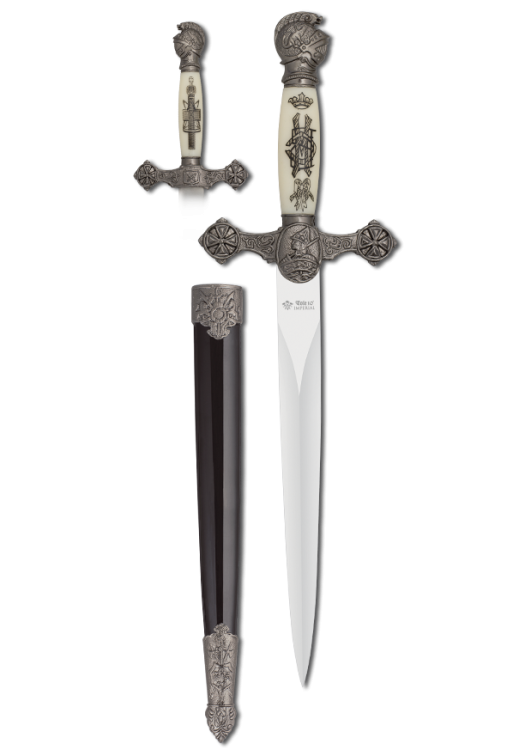 Σπαθί Tole10 Templar Ornamentation Dagger Blade 20cm 32737 | www.lightgear.gr
