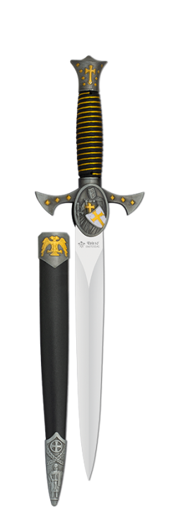 Σπαθί Tole10 Templar Ornamentation Dagger Blade 24cm 32735 | www.lightgear.gr