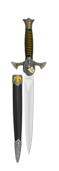 Σπαθί Tole10 Templar Ornamentation Dagger Blade 24cm 32735 | www.lightgear.gr