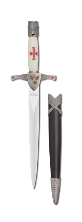 Σπαθί Tole10 Templar Ornamentation Dagger Blade 24cm 32727 | www.lightgear.gr