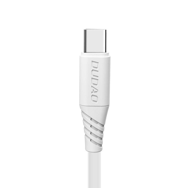 Καλώδιο USB / USB Type C 5A Dudao 2m Λευκό | www.lightgear.gr