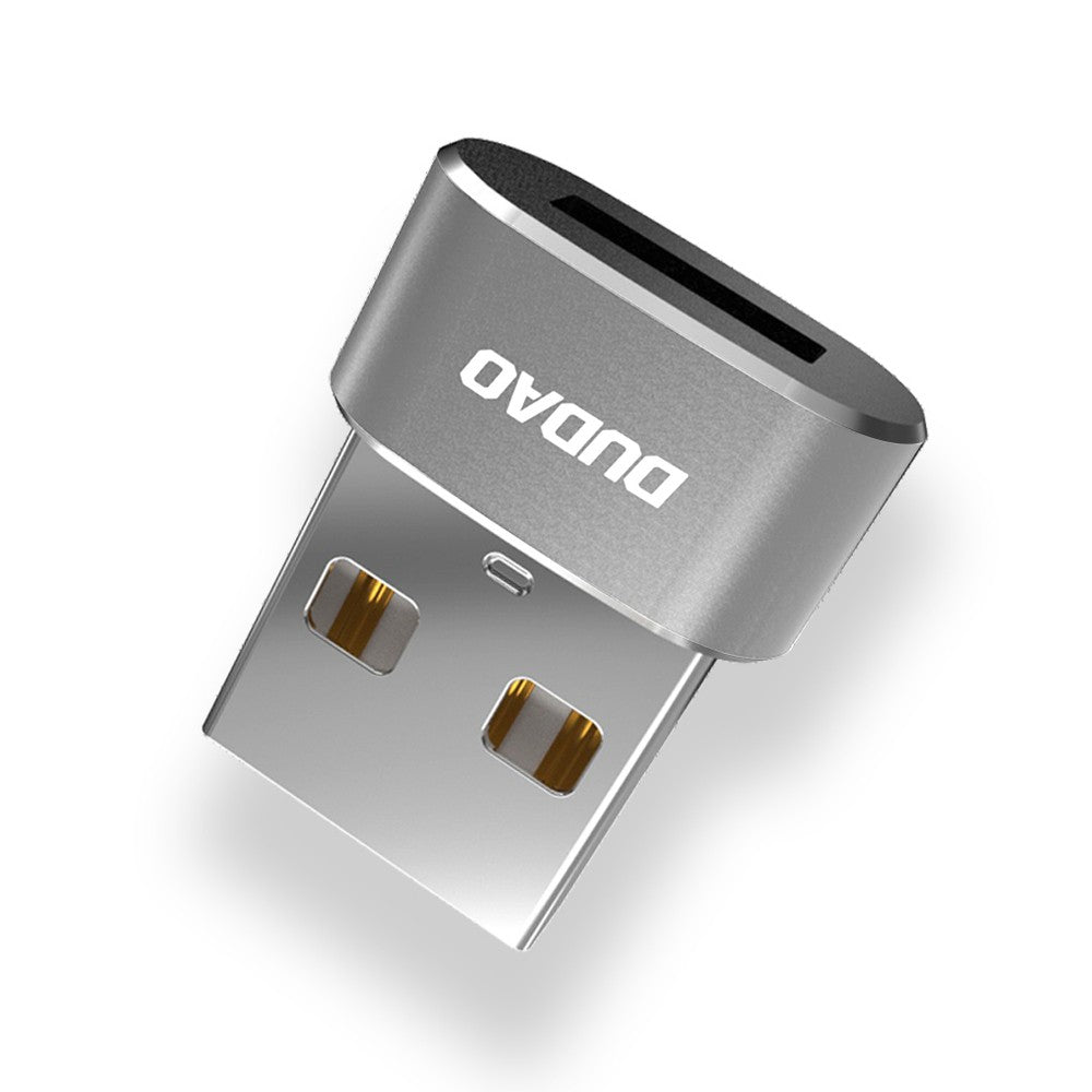 Αντάπτορας Dudao από USB Type-C σε USB Μαύρο L16AC | www.lightgear.gr