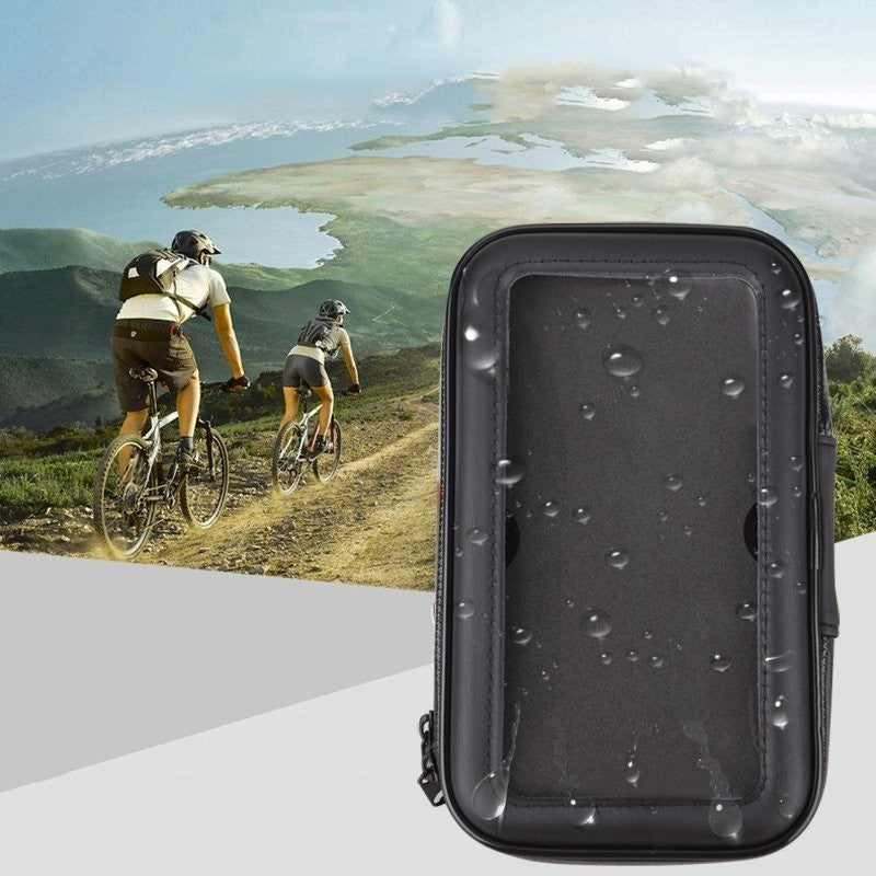 Βάση Bike Phone Waterproof Universal Case XL (165x80mm) Μαύρη Χωρίς Βάση Τιμονιού | www.lightgear.gr