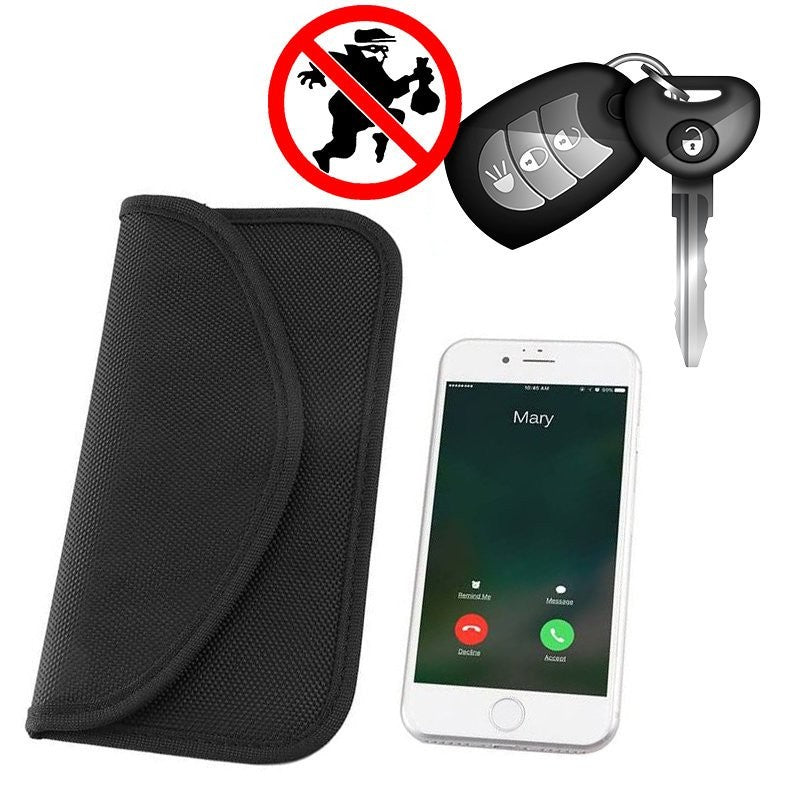 Θήκη Anti-theft Faraday Box Faraday Cage για Κλειδιά Αυτοκινήτου 20cm x 11cm Μαύρο | www.lightgear.gr
