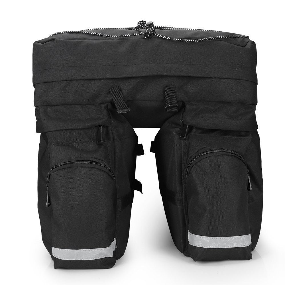 Τσάντα Ποδηλάτου Wozinsky 60L με Rain Cover Μαύρη WBB13BK | www.lightgear.gr