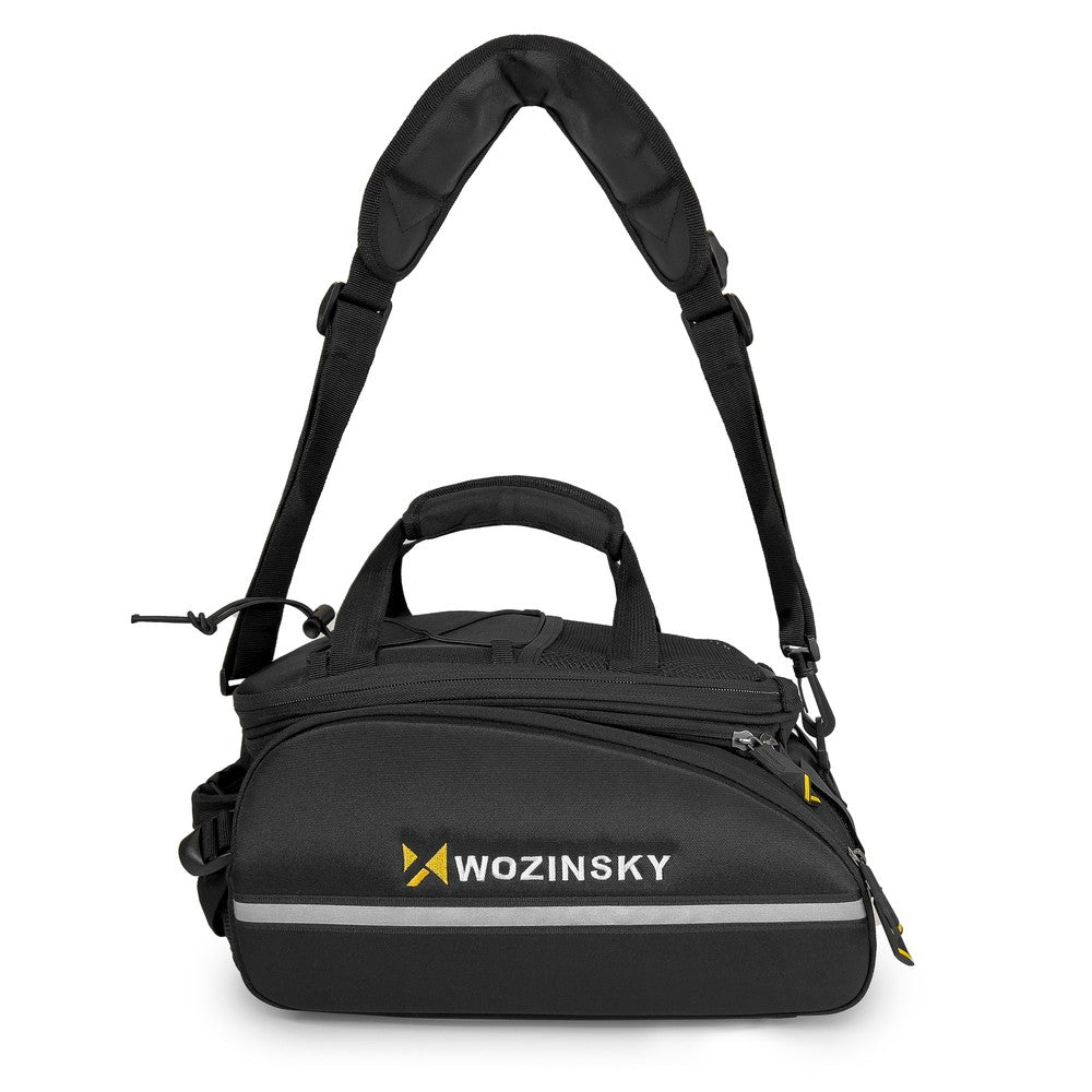 Τσάντα Ποδηλάτου Wozinsky Large Bike Rack 35L με Κάλυμμα Βροχής Μαύρη WBB19BK | www.lightgear.gr