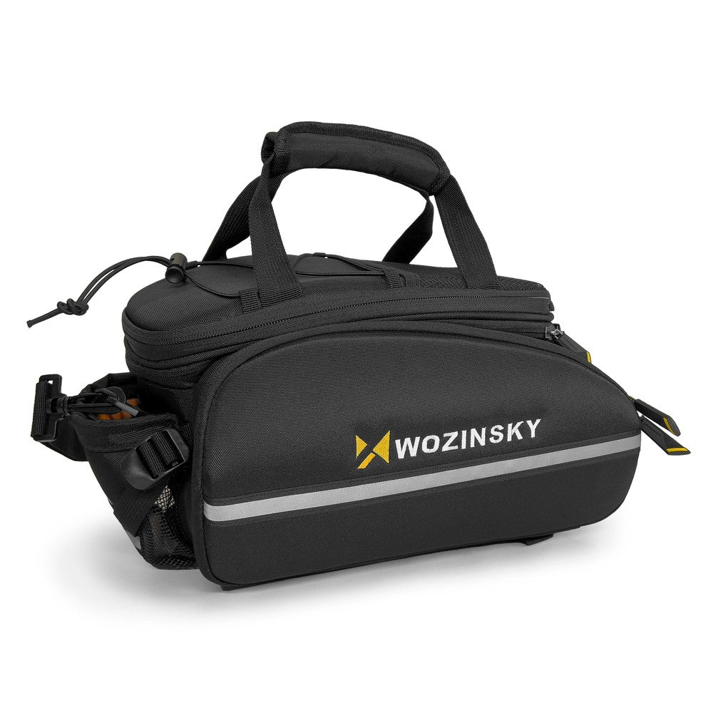 Τσάντα Ποδηλάτου Wozinsky Large Bike Rack 35L με Κάλυμμα Βροχής Μαύρη WBB19BK | www.lightgear.gr