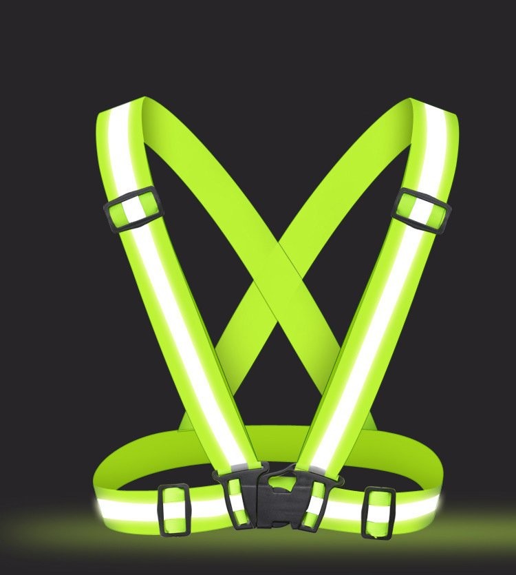 Ρυθμιζόμενη Αντανακλαστική Ζώνη για Running Bike - Πορτοκαλί | www.lightgear.gr