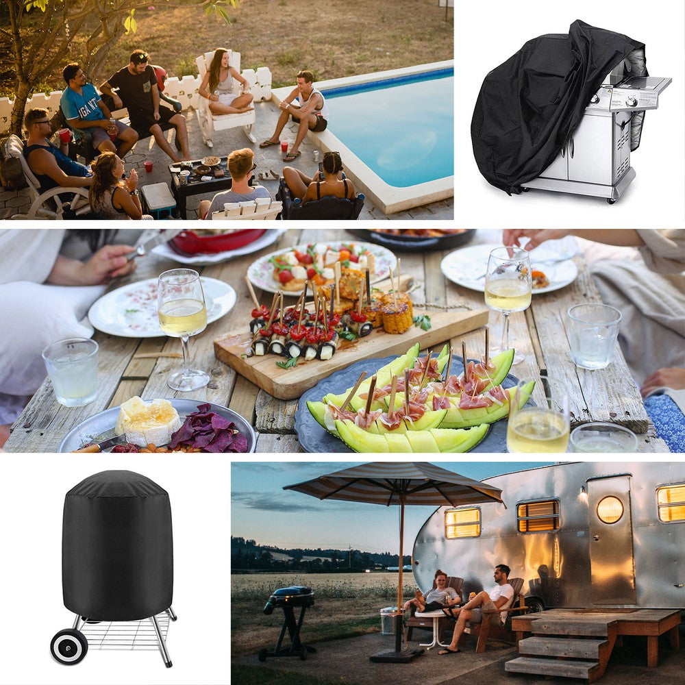 Κάλυμμα Waterproof Grill, Bicycle, Bike, Garden Furniture XL Μαύρο | www.lightgear.gr