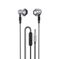 Ακουστικά Earbuds Με Καλώδιο Dudao Metal 3.5mm Mini Jack Gray X2C-Gray | www.lightgear.gr