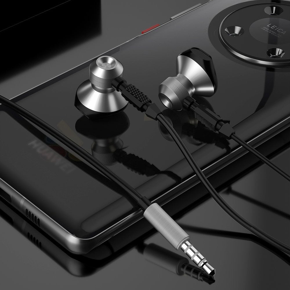 Ακουστικά Earbuds Με Καλώδιο Dudao Metal 3.5mm Mini Jack Gray X2C-Gray | www.lightgear.gr