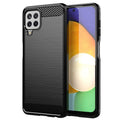 Θήκη Carbon Flexible TPU για Samsung Galaxy A22 4G Μαύρο | www.lightgear.gr
