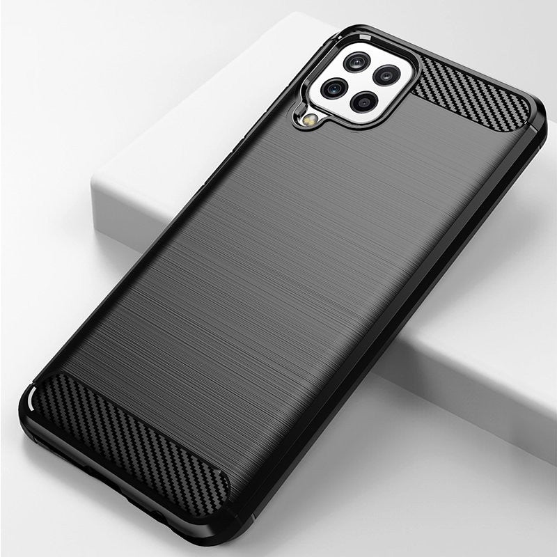 Θήκη Carbon Flexible TPU για Samsung Galaxy A22 4G Μαύρο | www.lightgear.gr