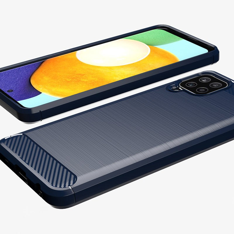 Θήκη Carbon Flexible TPU για Samsung Galaxy A22 4G Μαύρο | www.lightgear.gr