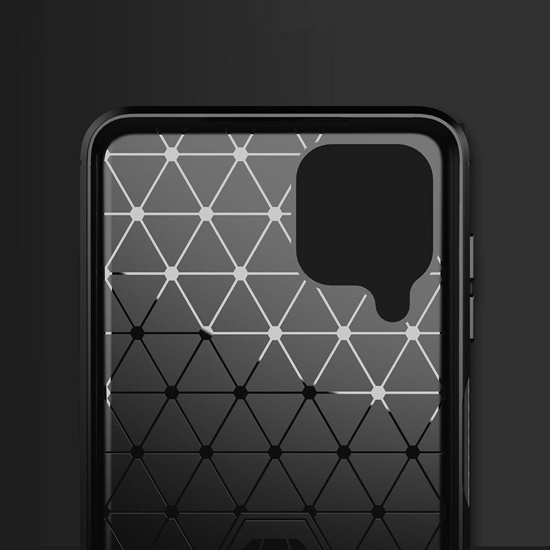 Θήκη Carbon Flexible TPU για Samsung Galaxy A22 4G Μαύρο | www.lightgear.gr