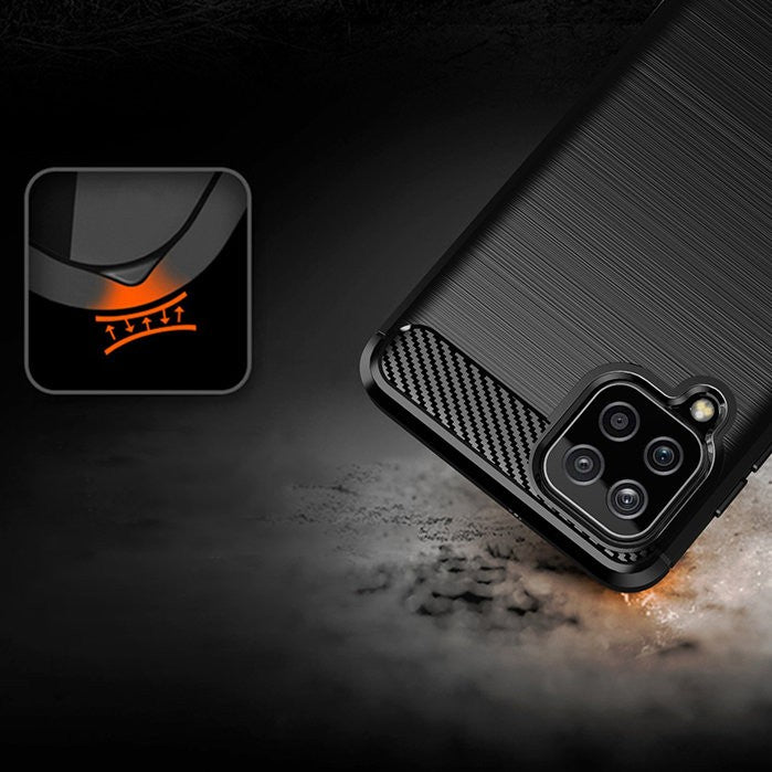 Θήκη Carbon Flexible TPU για Samsung Galaxy A22 4G Μαύρο | www.lightgear.gr