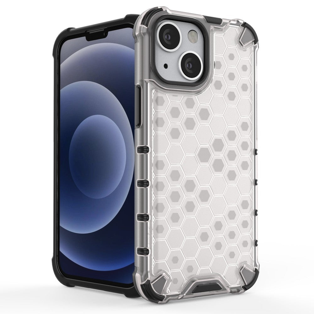 Θήκη Honeycomb Armor με TPU Bumper για iPhone 13 Mini Μαύρο | www.lightgear.gr
