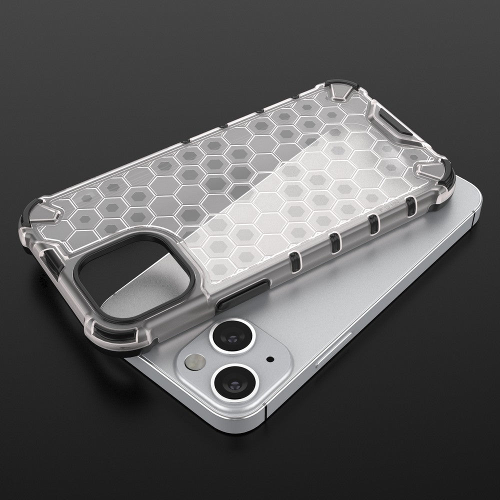 Θήκη Honeycomb Armor με TPU Bumper για iPhone 13 Mini Μαύρο | www.lightgear.gr