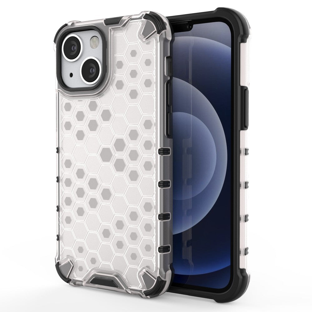 Θήκη Honeycomb Armor με TPU Bumper για iPhone 13 Mini Διάφανη | www.lightgear.gr