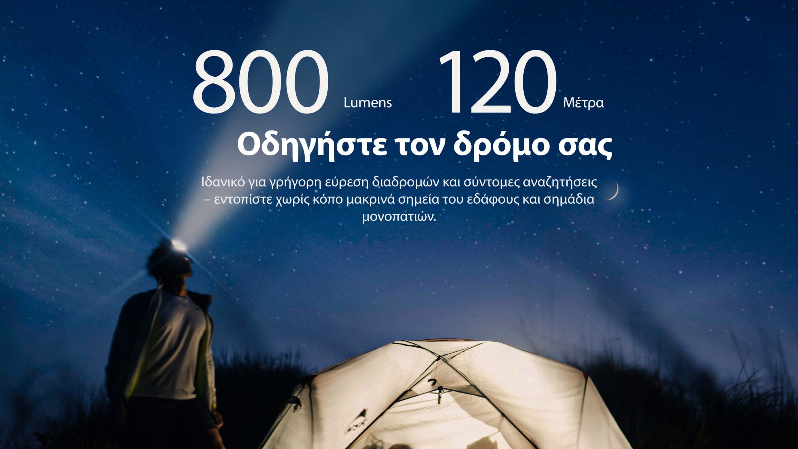 Φακός Κεφαλής LED Nitecore HA25 UHE 800 Lumens | www.lightgear.gr